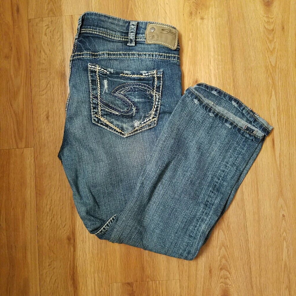 Silver Jeans Capri