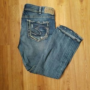 Silver Jeans Capri