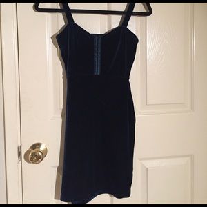 H&M Velvet Bodycon Dress