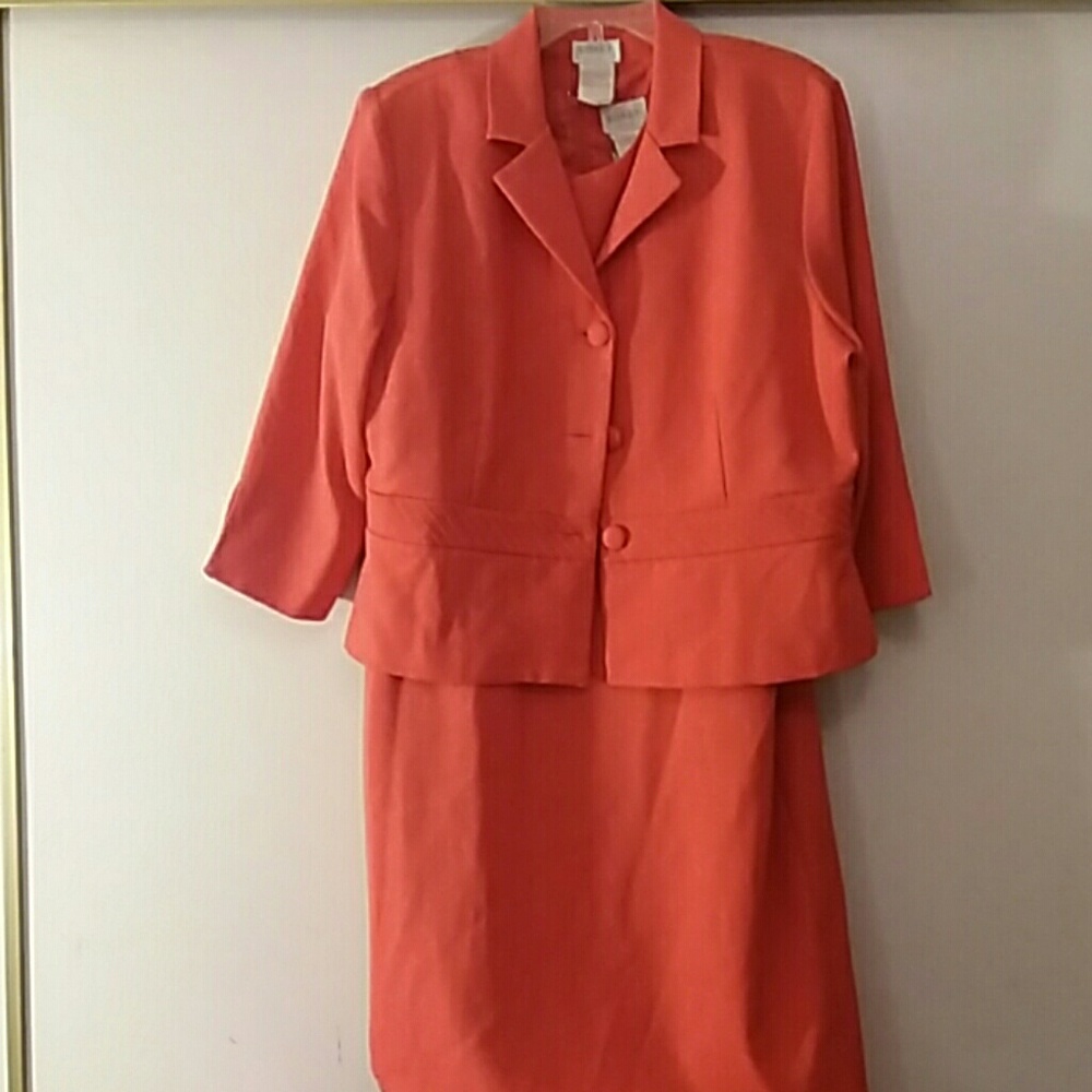 Dress with matching jacket
