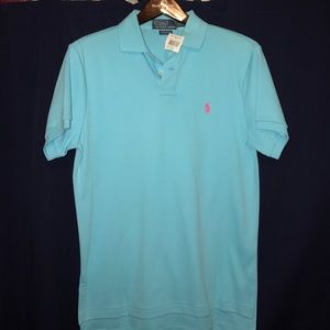 Men's Small Custom Fit Ralph Lauren Polo