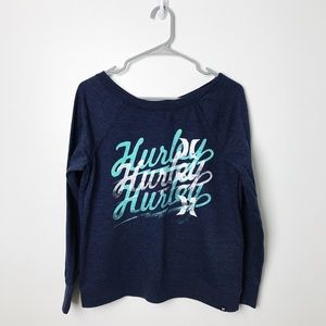 Hurley Navy Sweatshirt