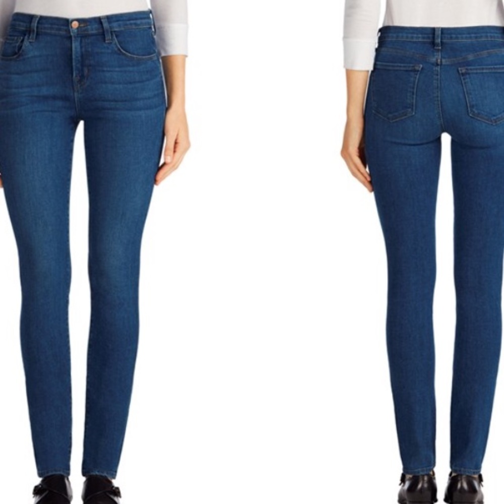 J Brand Dark Wash Skinny Jeans
