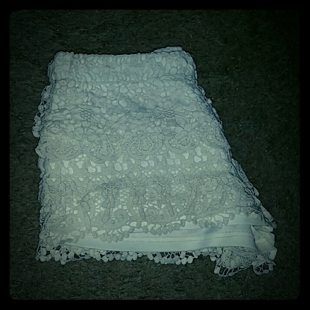NEW LACE SHORTS