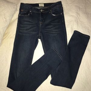 Hudson Midrise Skinny Jeans