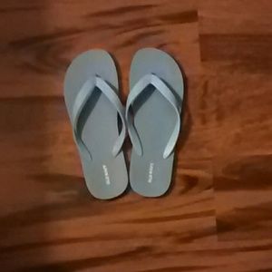 Light blue sandals