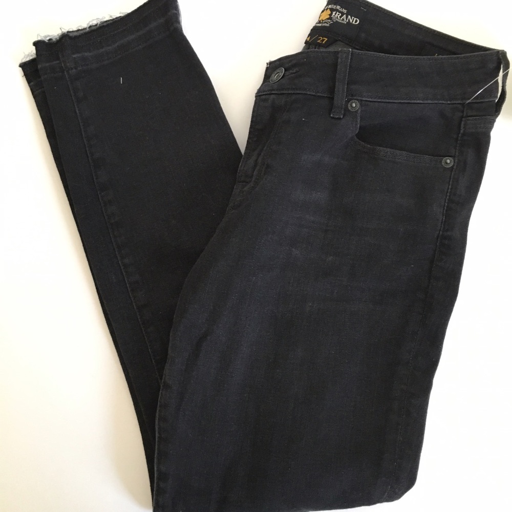 Lucky Brand Black Distressed Jeans