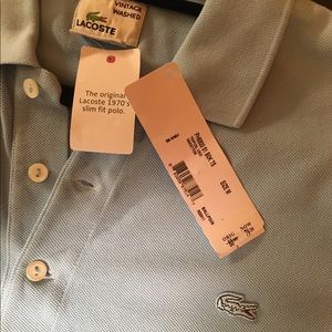 New Lacoste Polo with tags from Bloomingdale's