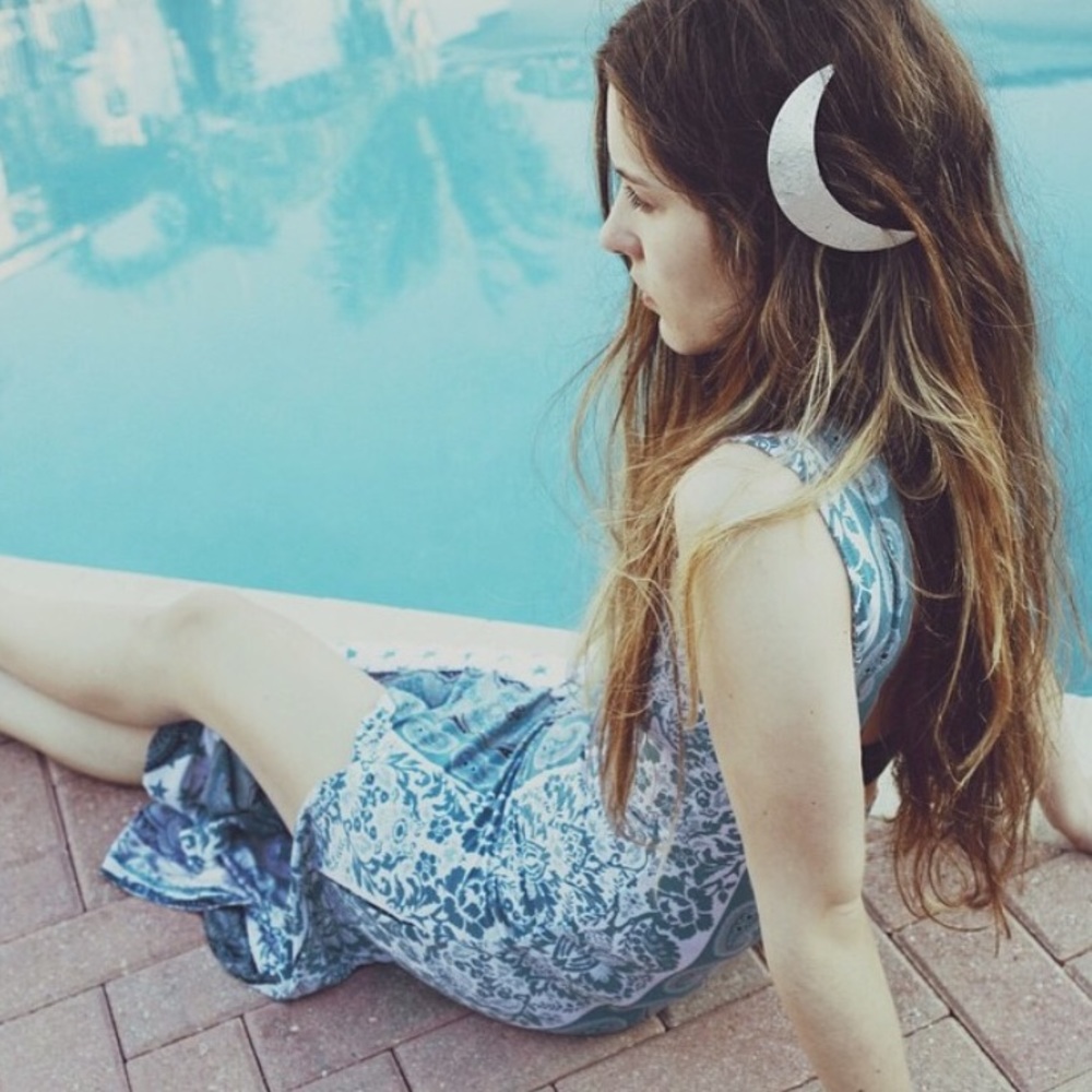 RARE Lenni the Label Splinter Dress in Paisley Sea