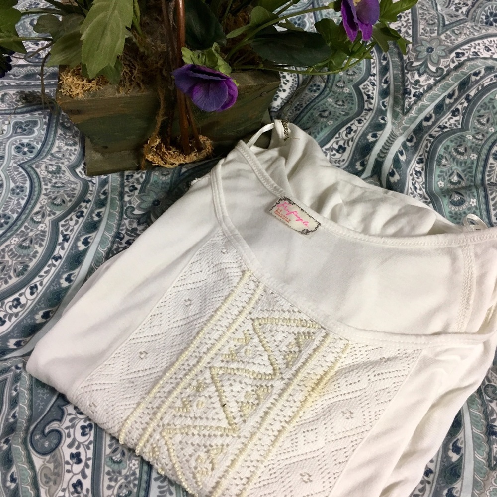 Free People peplum top