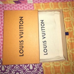 Authentic Louis Vuitton Wallet Box