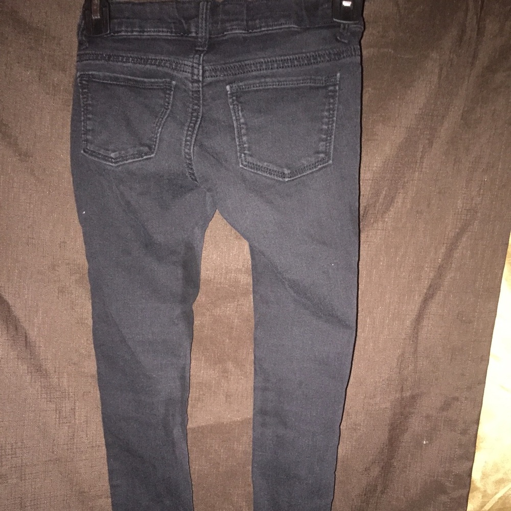Girls black old navy skinny jeans,