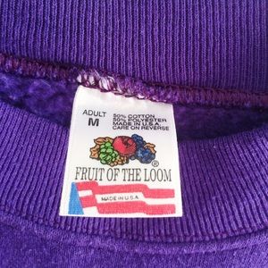 Vintage Tops - Charleston Rainbow Row Purple Sweatshirt Vintage Tops - Charleston Rainbow Row Purple Sweatshirt
