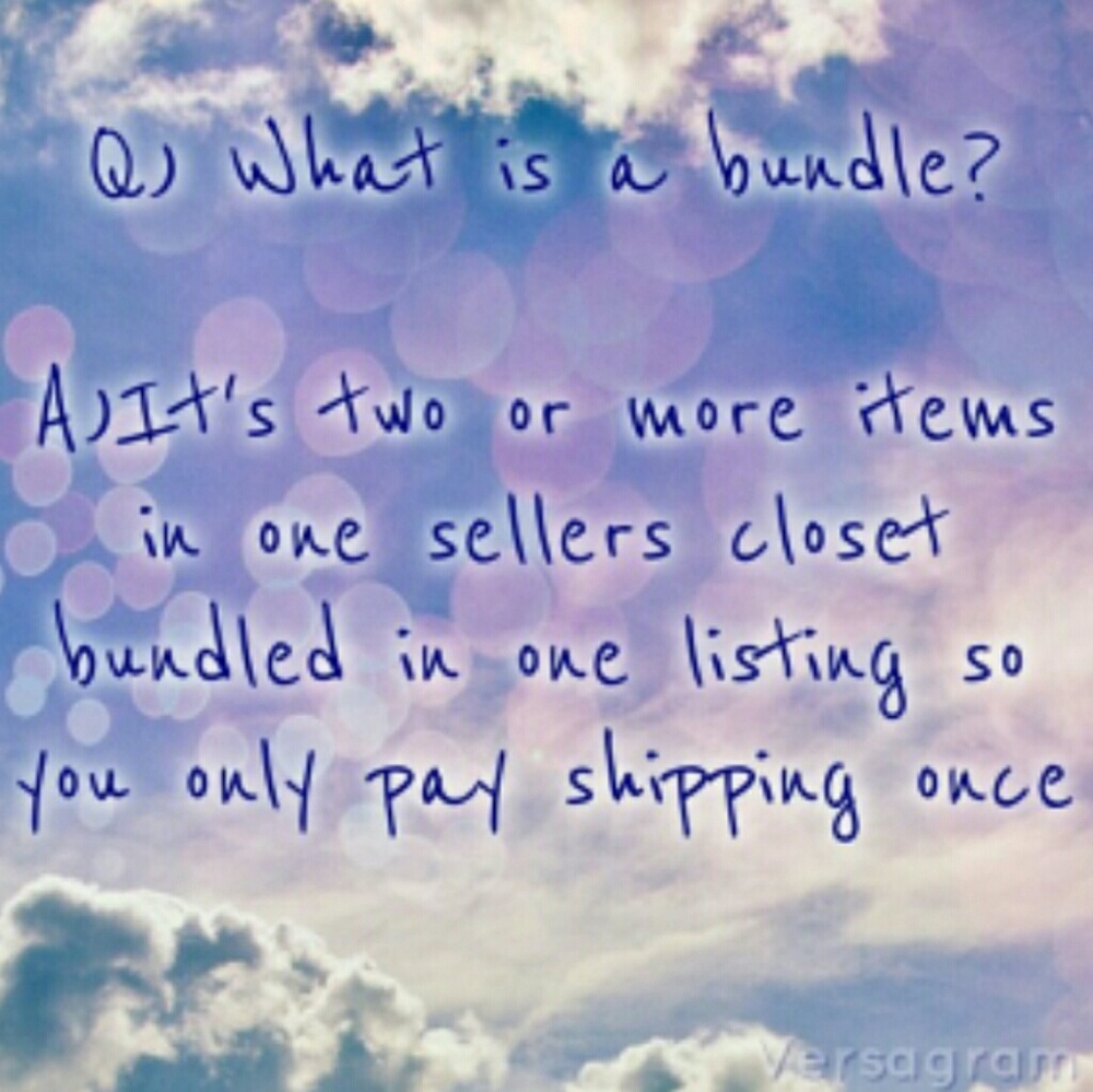 Why bundle? Save on shipping AND get a discount!