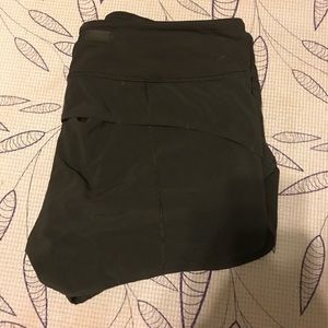 Lululemon size 8 black shorts