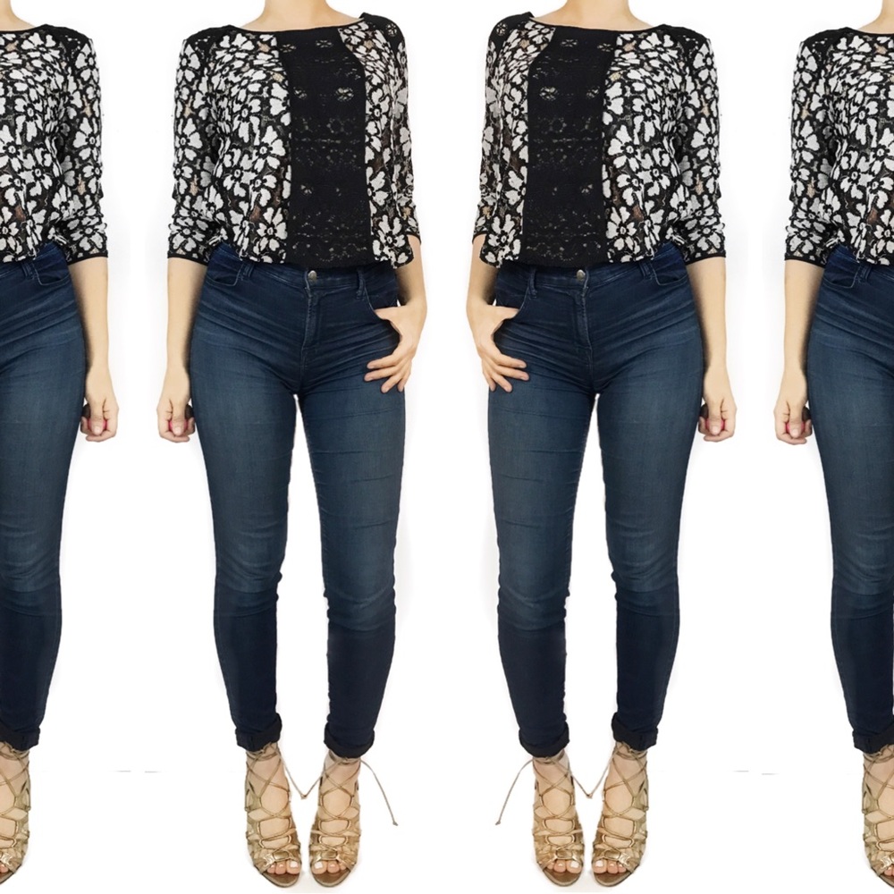 Urban outfitters lush lace crop top - Picture 3 of 4