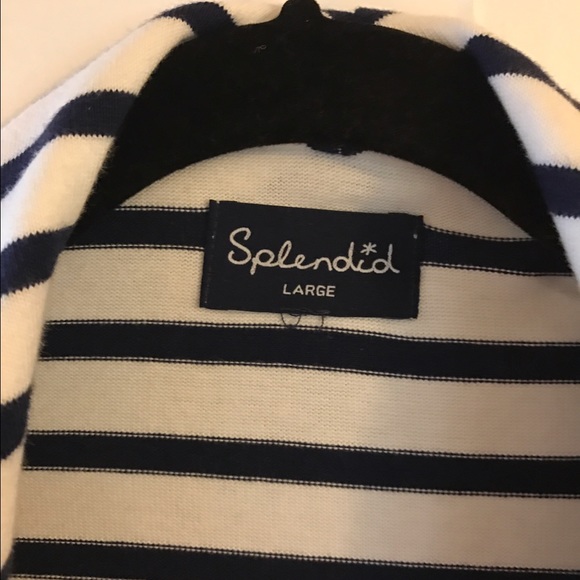 SPLENDID NAVY/WHITE striped jacket - Picture 3 of 4