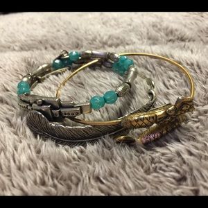 Alex & ani bracelet lot *as-is*