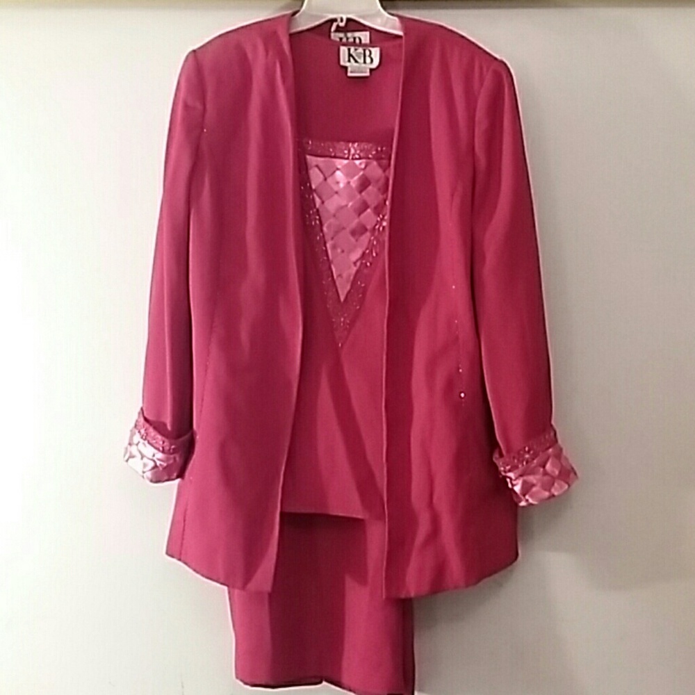 3 piece evening suit