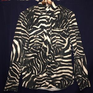 Ralph Lauren Denim & Supply Zebra Print Shirt