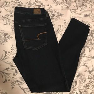 Dark wash jeans