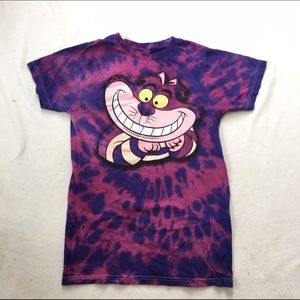 CLOSET CLOSING Tie Dye Alice in wonderland tee