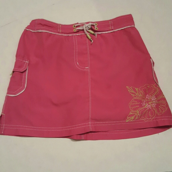 Girls Pink Skirt with cotton shorts underneath - Picture 1 of 7