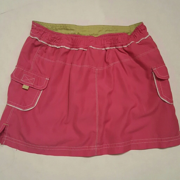 Girls Pink Skirt with cotton shorts underneath - Picture 4 of 7