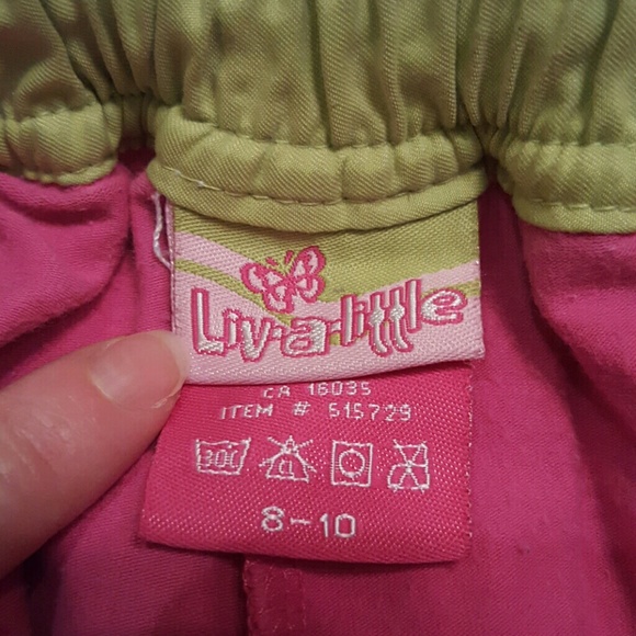 Girls Pink Skirt with cotton shorts underneath - Picture 5 of 7