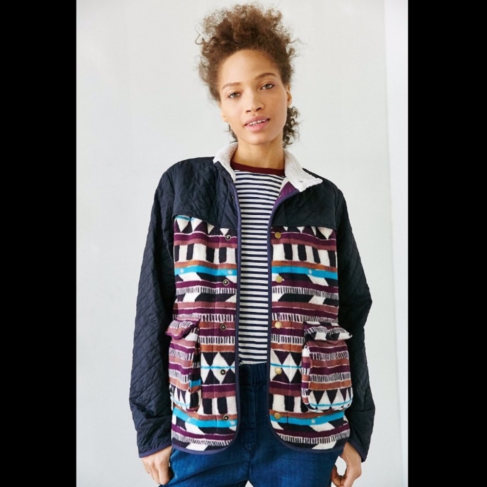 Without walls reversible faux shearling jacket