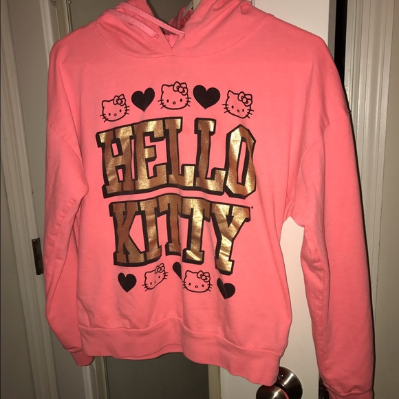 Coral Hello Kitty hoodie! - Picture 3 of 4