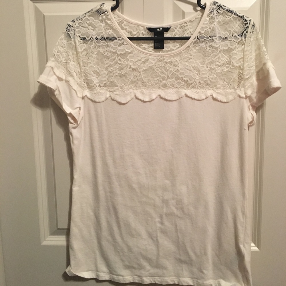 H&M Lace Tee