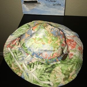 Women's Panama Jack Upturn Hat Floral Design