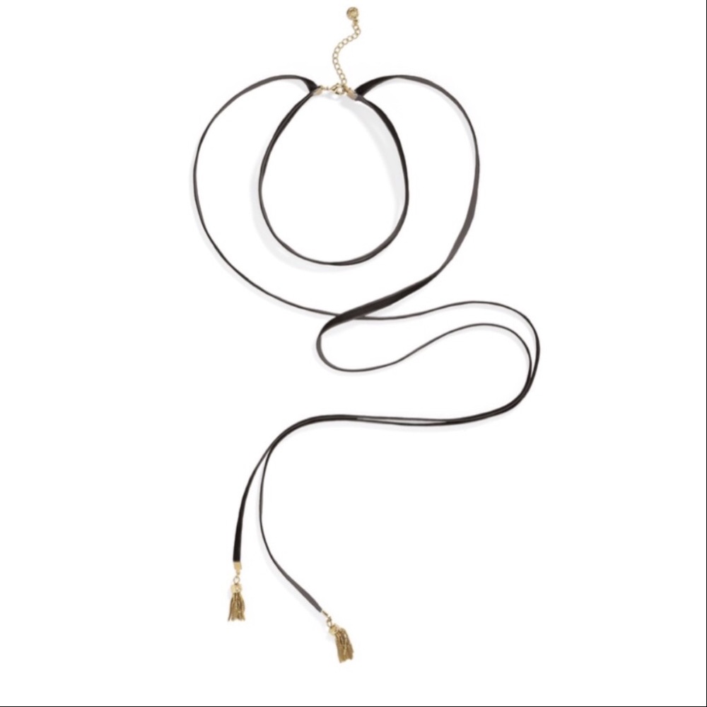 BAUBLEBAR Velvet Lariat Choker