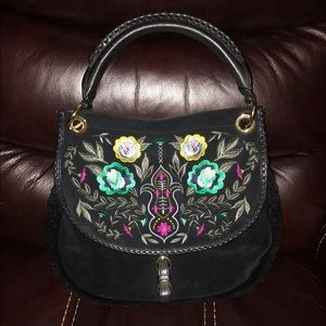 UGG Calfskin handbag With Multi Color Design