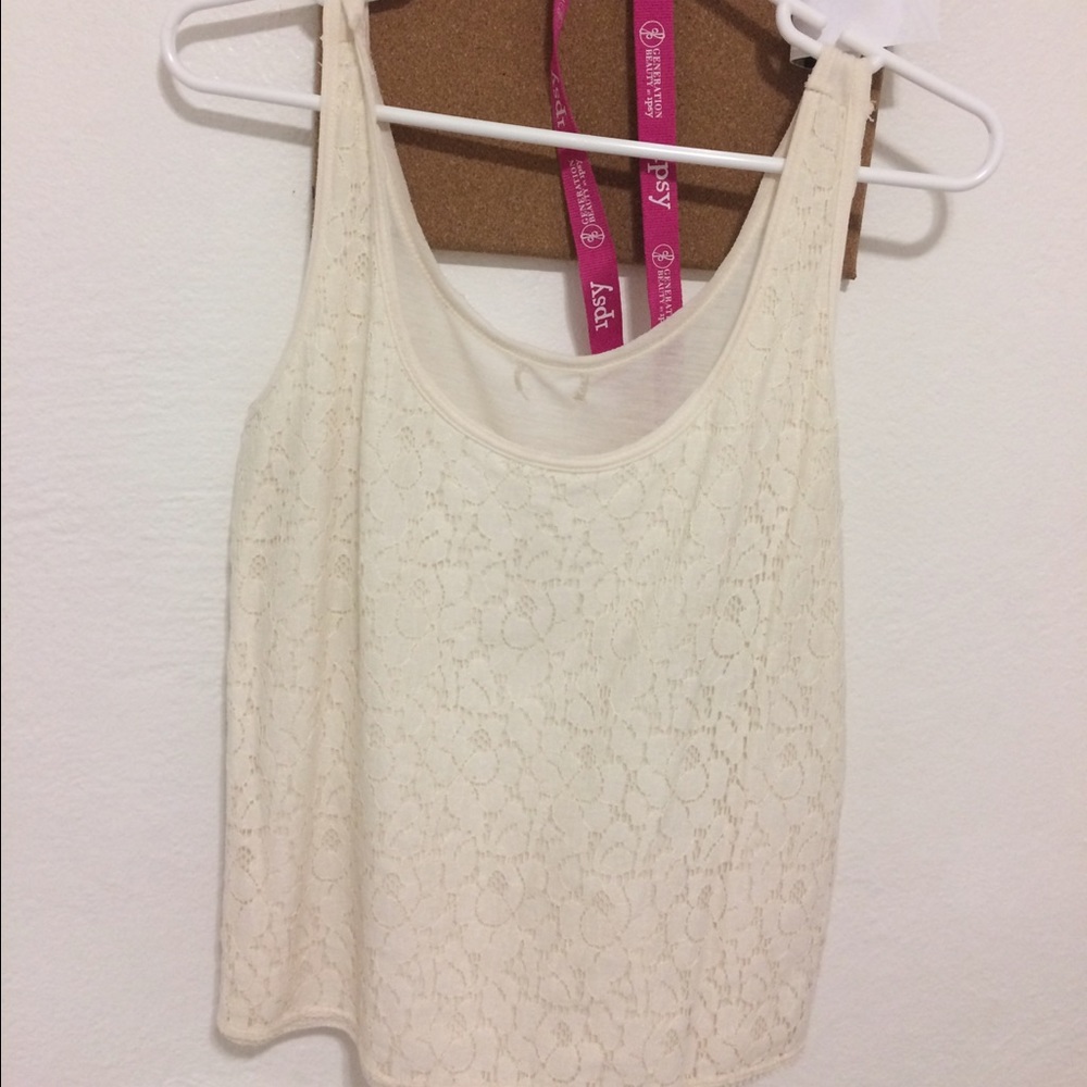 Laces crop top comfortable for summer