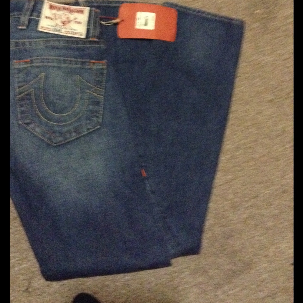 Dark blue true religion jeans