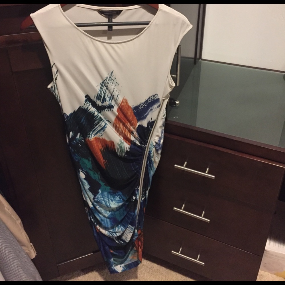 BCBG fitted dress