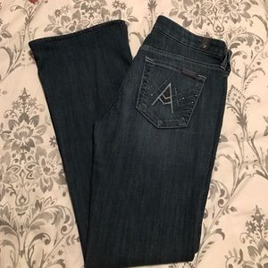 7 jeans bedazzled butt pocket