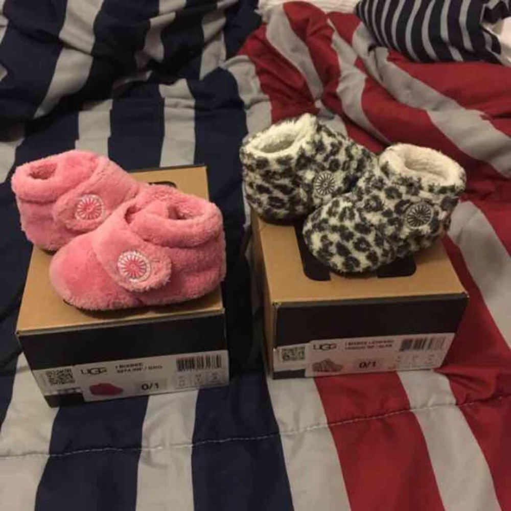 🚫SOLD on Mercari🚫Pink infant UGGs