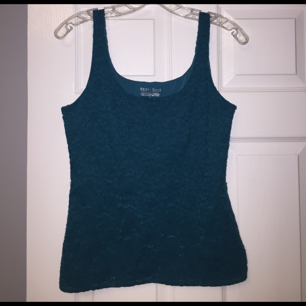 WHBM Turquoise top