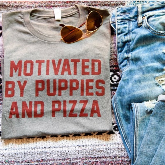 puppies and pizza shirt