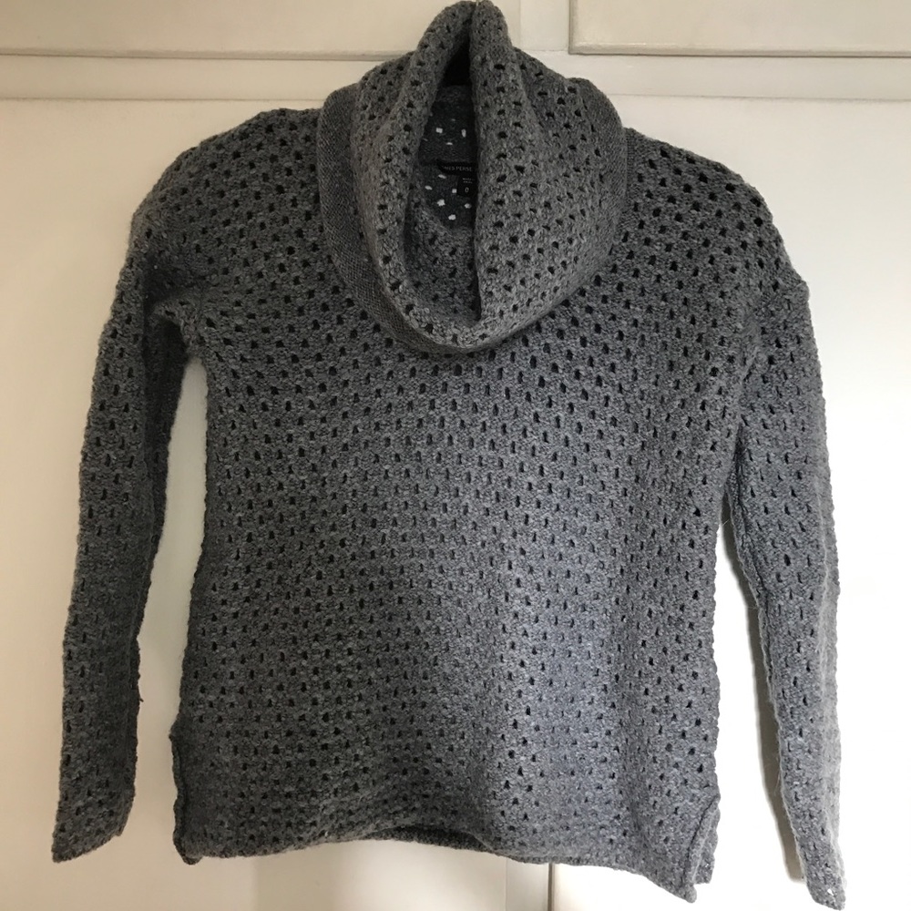 ❌SOLD❌ James Perse Grey Knit Sweater 0 XS