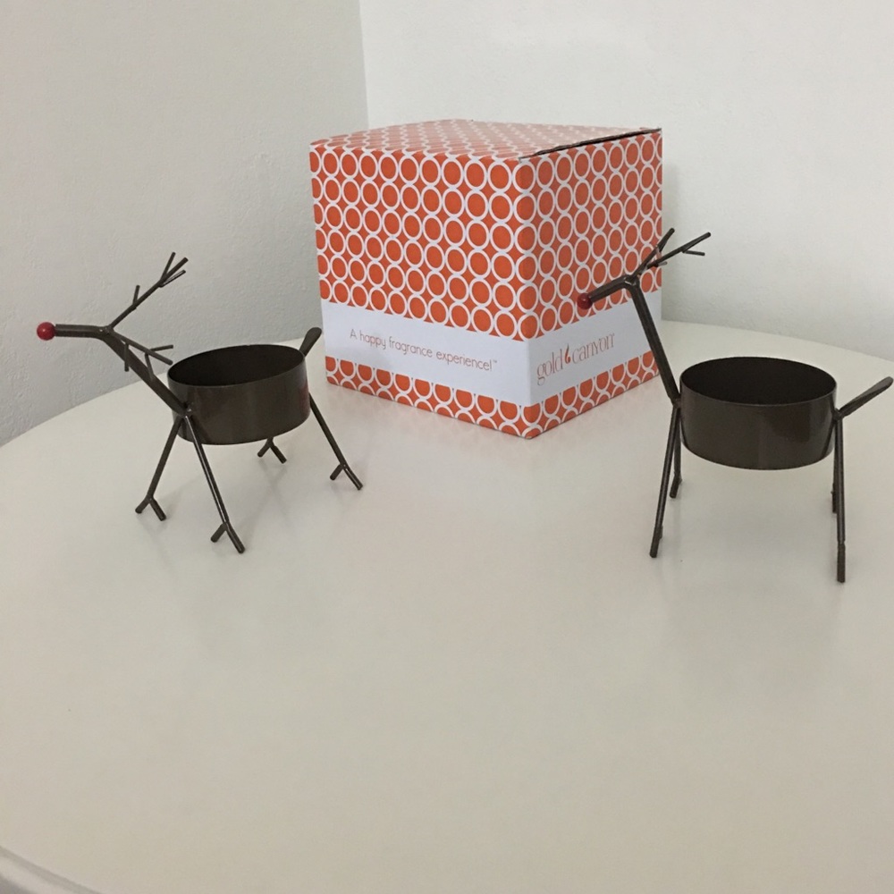 NIB Canyon Mini Reindeer set