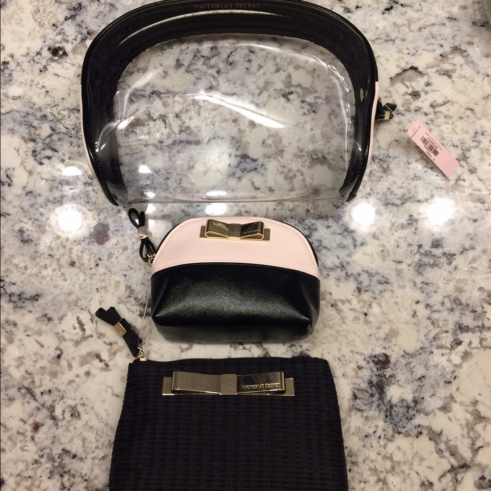 VS Bow Cosmetic Bag Trio - Picture 4 of 8