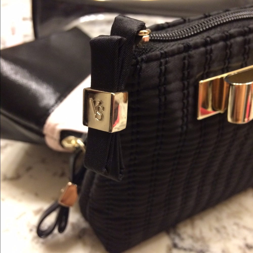 VS Bow Cosmetic Bag Trio - Picture 2 of 8