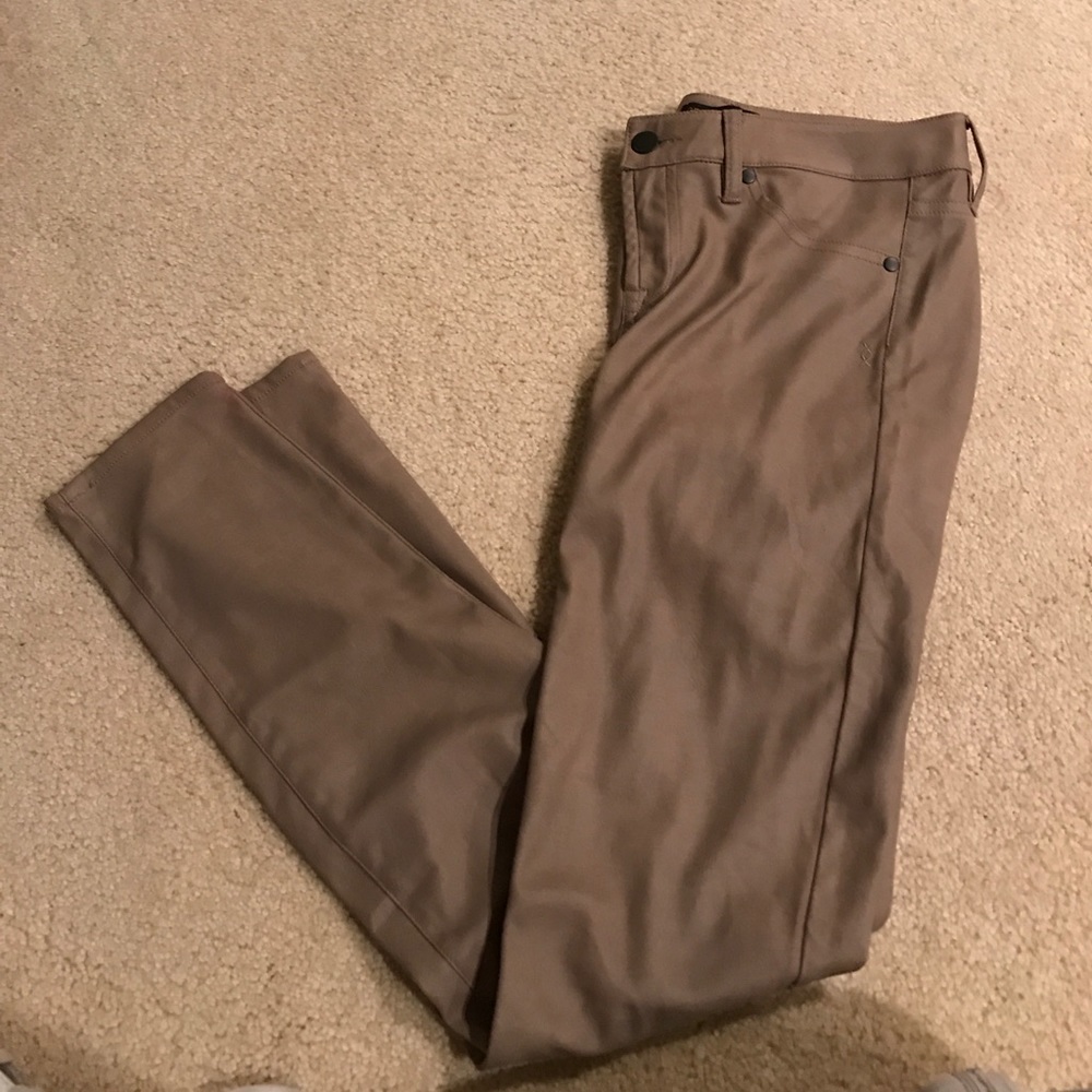 Soft polyester jeans