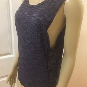 Lululemon Var-City Muscle Tank- Navy 8/10