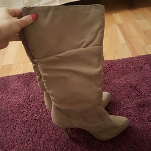 High heel boots