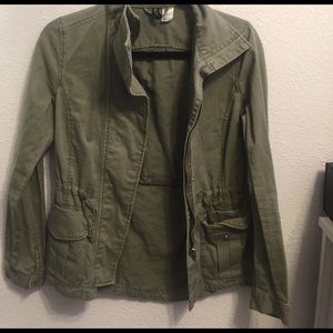 Army green jacket